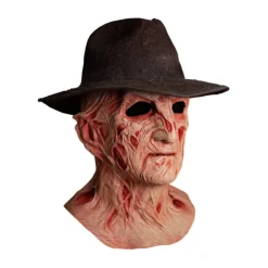 A Nightmare on Elm Street 4: The Dream Master - Deluxe Freddy Krueger Mask with Fedora Hat