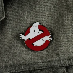 Ghostbusters - No Ghosts Glow in the Dark Enamel Pin