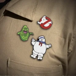 Ghostbusters - No Ghosts Glow in the Dark Enamel Pin