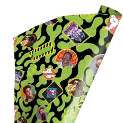 Ghostbusters - Retro Cheese Wrapping Paper
