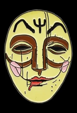 Krampus - Dark Elf Gluggagaegir (Window Peeper) Enamel Pin