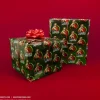 Misfits - Crimson Cringle Wrapping Paper