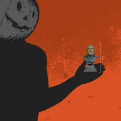 The Wolf Man Mini Bust