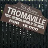 Toxic Avengers - Tromaville Wood Sign