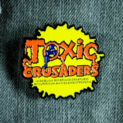 Toxic Crusaders - Logo Enamel Pin